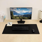 Leather Desk Pad, Wolaile 36x17 inch Large Mouse Pad, Waterproof Non-Slip - Image 5