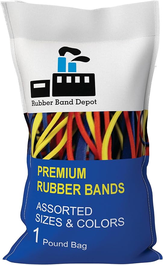 Assorted Color & Size Rubber Bands by The+Office-Pros