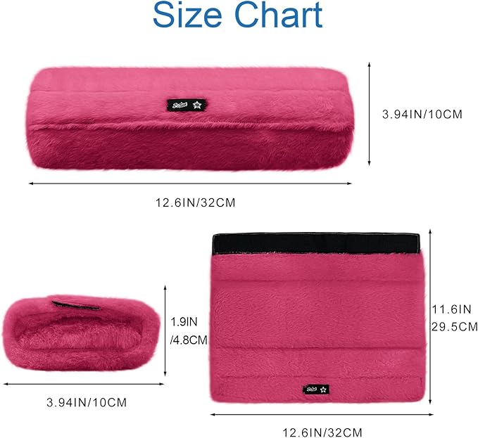 SPRING SEAON Wheelchair Armrest Covers 2 Pack Soft Memory Foam Wheelchair - Image 6