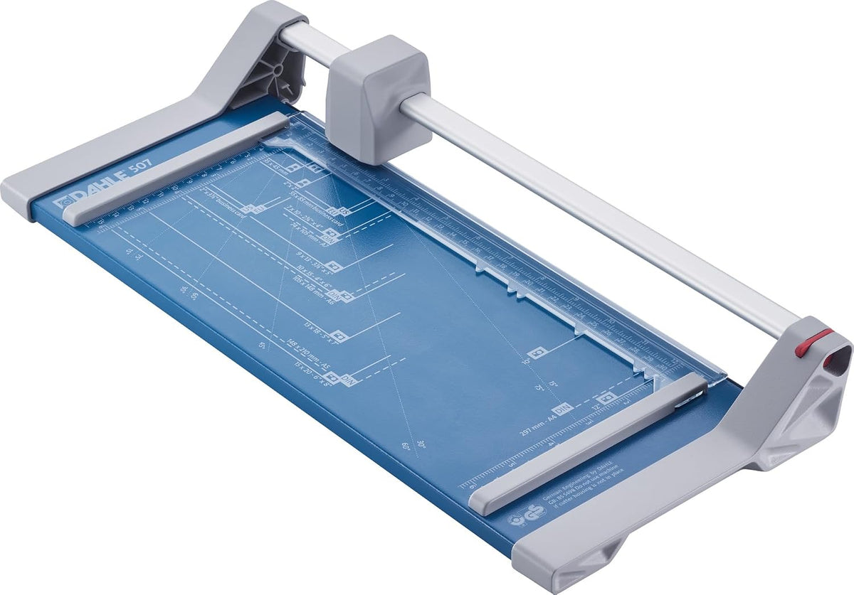 Dahle 507 Personal Rotary Trimmer, 12" Cut Length, 7 Sheet Capacity, Sel...