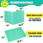 16 Pack Desk Privacy Folders for Students Desk Divider - Image 5