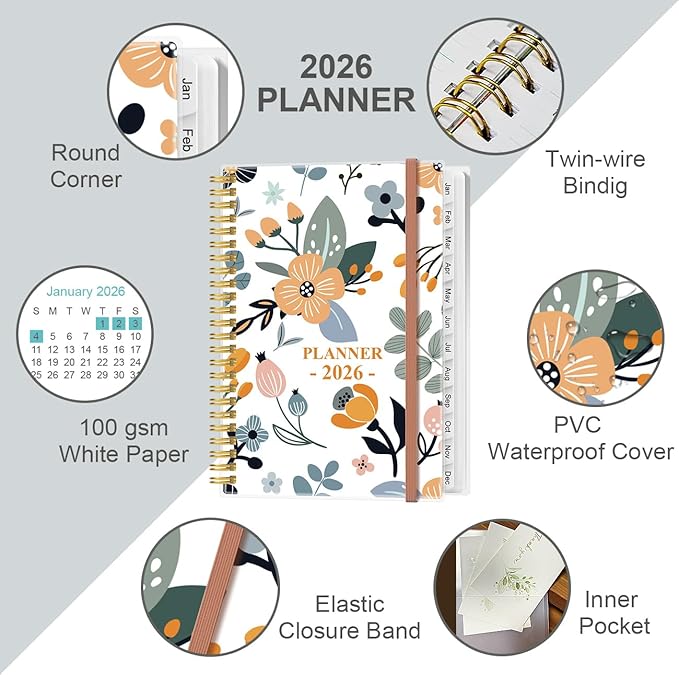 2026 Planner - Planner 2026 from January 2026 to December 2026, Weekly & - Image 2