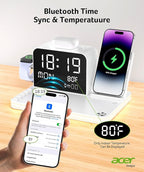 Acer 7-in-1 Wireless Charging Station - 30W Fast Wireless Charger - Image 7