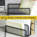 wishacc Folder Holder Desk, 2 Pack Mail Organizer Letter Holder - Image 2