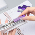 NatSumeBasics 6000 Purple Staples 26/6 Standard Colored Staple - Image 3