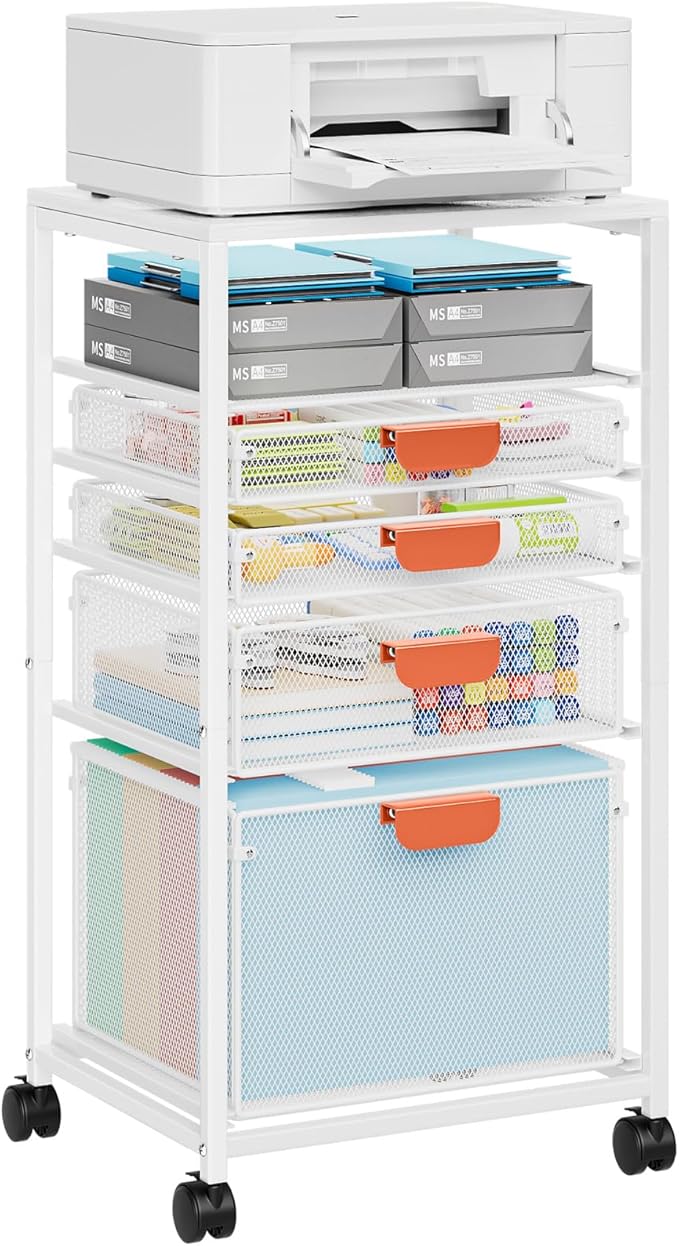 Marbrasse Rolling File Cart by Marbrasse