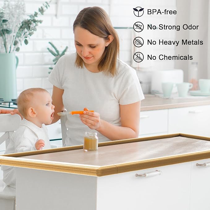 Baby Proof Corners and Edges 18.2ft, Fireplace Baby Proofing Bumper Guard - Image 2
