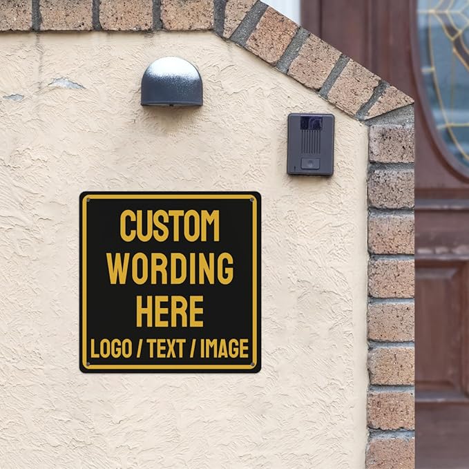 Custom Sign Bulk Personalized Metal Signs - Image 3