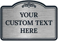 Custom Decorative Sign, Personalized Metal Sign by SigoSigns