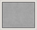 Amanti Art Silver Framed Magnetic Board 38x46 X-Large Vision Board by AmantiArt