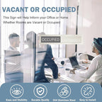 Vacant Occupied Privacy Sign, Vacant Occupied Door Sign - Image 3