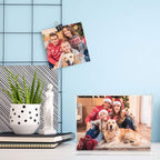 NIUBEE Acrylic Sign Holder 8.5x11 Inches 6 Pack Horizontal, T Shape Double - Image 7