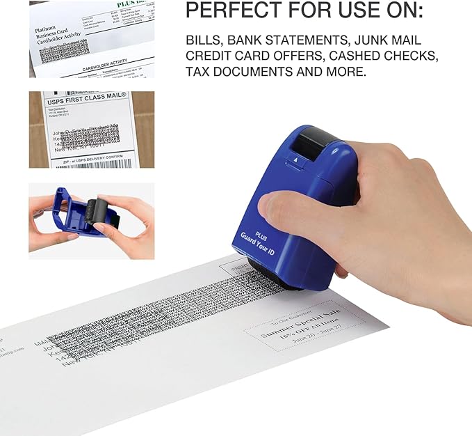 Guard Your ID Identity Protection Stamp Roller - Image 2