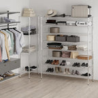 Regal Altair 18" Deep x 60" Wide x 74" Height Wire Shelving Kit | 8-Tier | NSF - Image 4