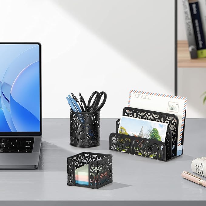 EasyPAG Desk Organizers and Accessories 3 Pieces Office Organizer Set - Image 9