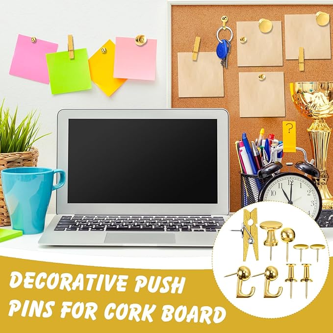 Sawysine 600 Pcs Decorative Push Pins - Image 5