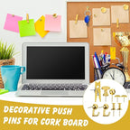 Sawysine 600 Pcs Decorative Push Pins - Image 5