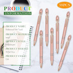 Zonon 38 Pieces Rubberized Ballpoint Pen - Image 3