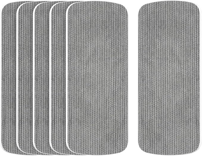 CLICK CLEAN 6-Pack Replaceable Felt Pads, Magnetic Whiteboard Eraser Felt Pads by CLICKCLEAN