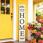 Welcome Sign for Front Porch, Farmhouse Vertical Outdoor Porch Decorations for - Image 6