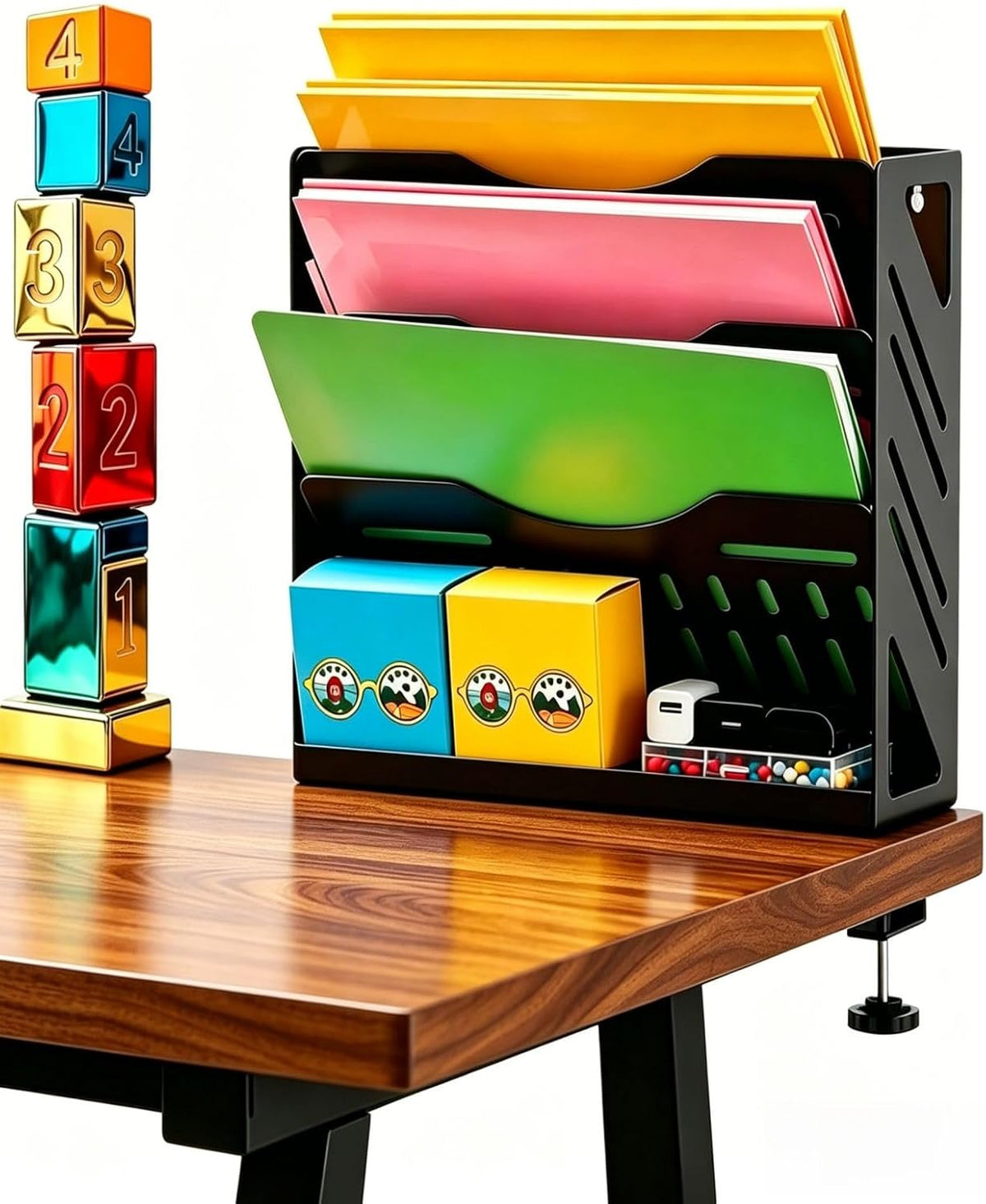 CanKing Metal File Organizer 4-Tier