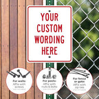Custom Sign, Personalized Metal Signs, Customize - Image 4