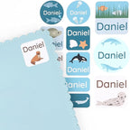 Large Name Labels for Kids by Teddylabels