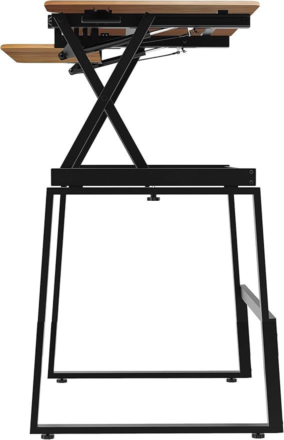Rocelco 40" Large Height Adjustable Standing Desk BUNDLE - Image 4