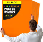 Hygloss Large Poster Board 22x28 by HyglossProductsInc