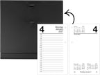 AT-A-GLANCE 2027 Desk Calendar Refill for E1700 Base, Daily Desk Pad Refill, 3.5" x 6", Standard, Loose-Leaf (E7175027)