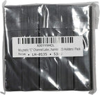 SmartSign Pack of 25 Magnetic 'C' Channel Label Holders | 0.5" x 3" - Image 8