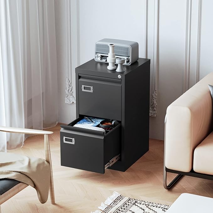 Fesbos 2 Drawers Vertical File Cabinets - Image 4