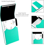 Padike Professional Business Card Holder PU Leather Business Card Case Name - Image 3