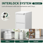 Yukimo 3 Drawer File Cabinet - Image 8