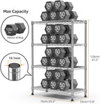 M MZG 1000 lbs Storage Shelving Steel Heavy Duty 4-Tier Utility Shelving Unit - Image 3