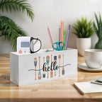 Exqcom Lake Decor Pen Pencil Holder, Lake House Decor, Lakes Gifts - Image 3