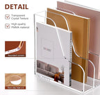 SANRUI Acrylic File Organizer, Compact Desk Organizer - Image 3