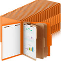 Skyygemm 48 Pcs Classification Folders Letter Size, 3 Divider Pressboard File by Skyygemm