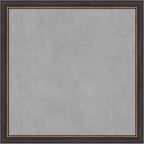 Amanti Art Black Framed Magnetic Board 27x27 Medium Vision Board by AmantiArt