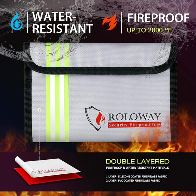 ROLOWAY Small Fireproof Bag - Image 4
