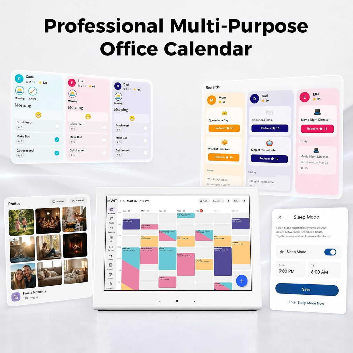 2026 Smart Digital Calendar No Subscription Electronic Calendar