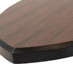 Premium Shield Plaque Wooden Display Multiple Sizes for Engraving, Arts & Crafts | DIY Award Plaque Blanks, Mounting & Display Bases with Easy Hanging Keyhole (Cherry finish, 6 1/8"x 7 3/4")