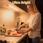 maylit Under Cabinet Lighting Plug in, 14 Inch Linkable Ultra Bright LED Light - Image 2