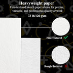 Sketch Book for Kids, 100 Sheets Drawing Paper for Kids, Spiral Sketch Pad for - Image 3