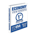 Samsill 1 Inch 3 Ring Binder, Made in USA, Economy Round Ring, 200 Sheet by Samsill