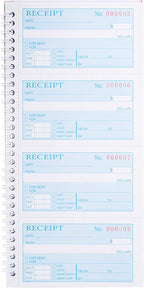 Receipt Book with Carbon Copies, Money and Rent Receipt Book, 2-Part Carbonless - Image 6