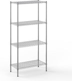 Regal Altair 18" Deep x 36" Wide x 74" Height Wire Shelving Kit | 4-Tier | NSF