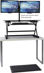 Rocelco 40" Large Height Adjustable Standing Desk Converter - Image 2