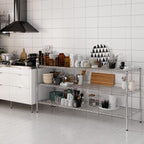Regal Altair 21" Deep x 72" Wide x 34" Height Wire Shelving Kit | 3-Tier | NSF - Image 6