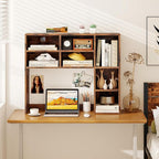 Tangkula Desktop Bookshelf, 3-Tier Desk Display Rack Organizer - Image 4